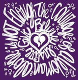 Wrapped in Courage Purple Scarf