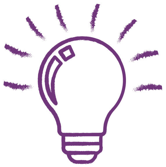 Shine the Light on Woman Abuse Purple Outdoor Light Bulb