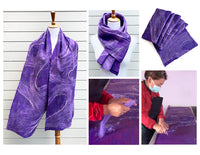 2022 Wrapped in Courage Purple Scarf