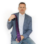 Men's Purple Tie